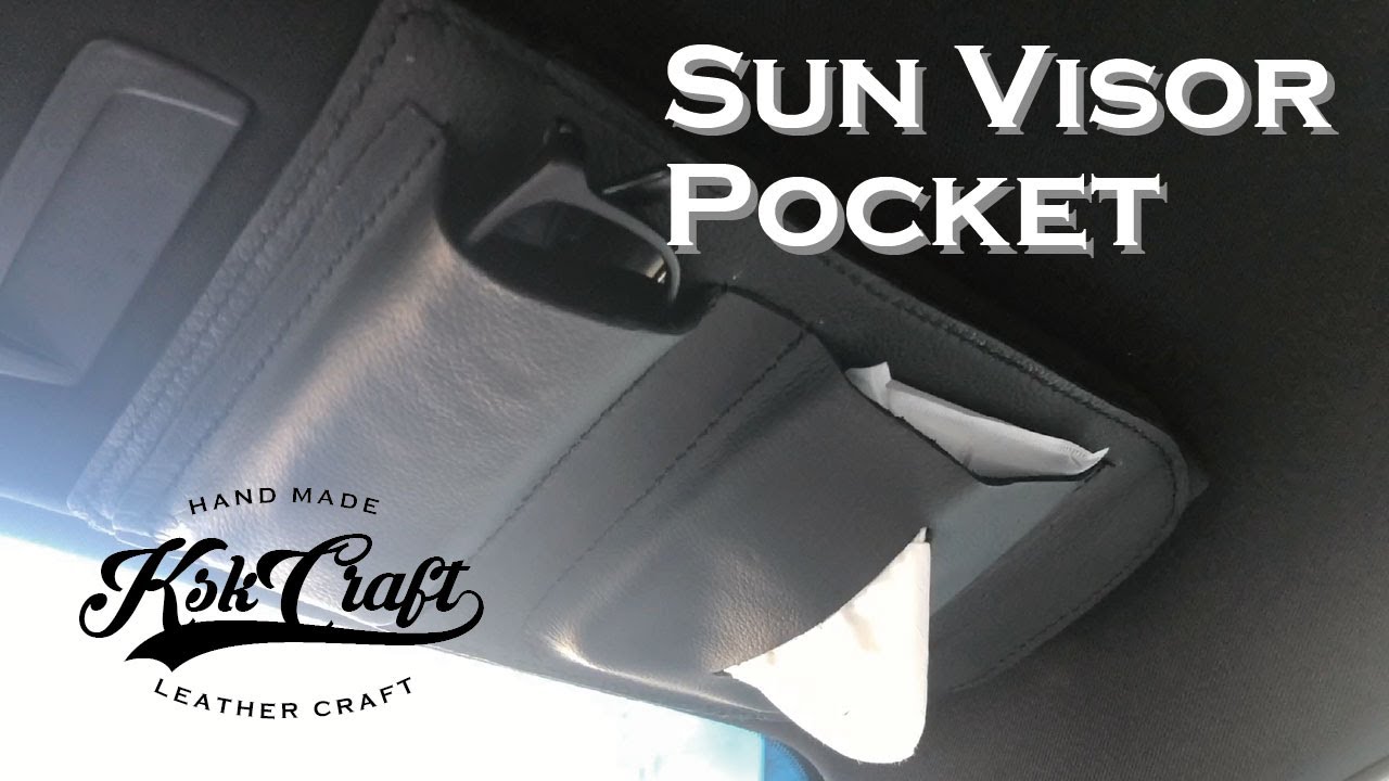 レザークラフト サンバイザーポケット Leather Craft Sun Visor Pocket Youtube レザークラフト サンバイザーポケット Leather Craft Sun Visor Pocket Youtube