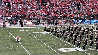 Buckeye Battle Cry 🏟 Ohio State Marching Band OSU vs Notre Dame 🏈 football game halftime show 2022