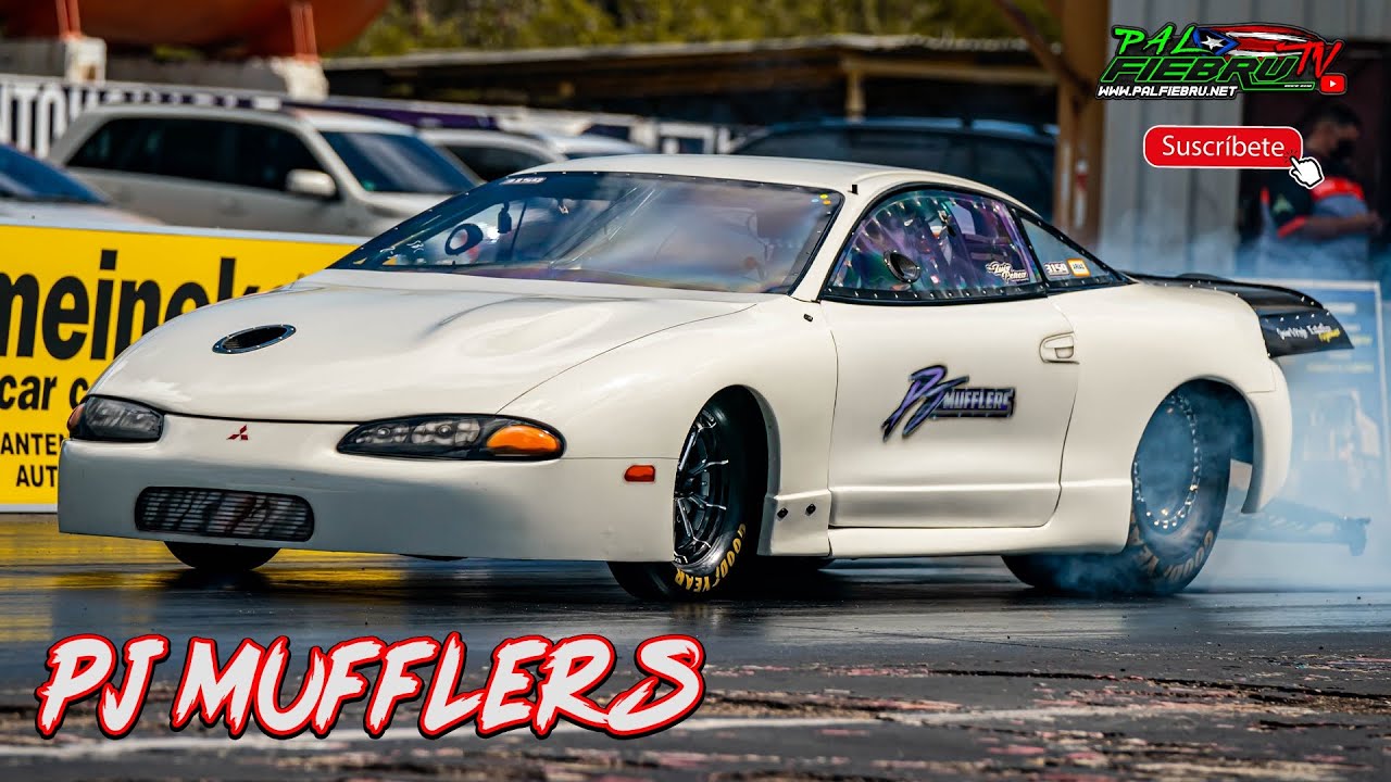 El 4 Cilindros Más Rápido de Puerto Rico Pj Mufflers 6.50 200mph en