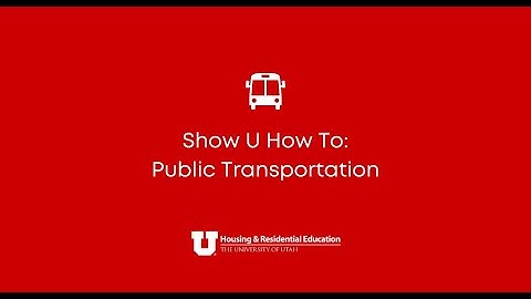 Show U How To: Public Transportation