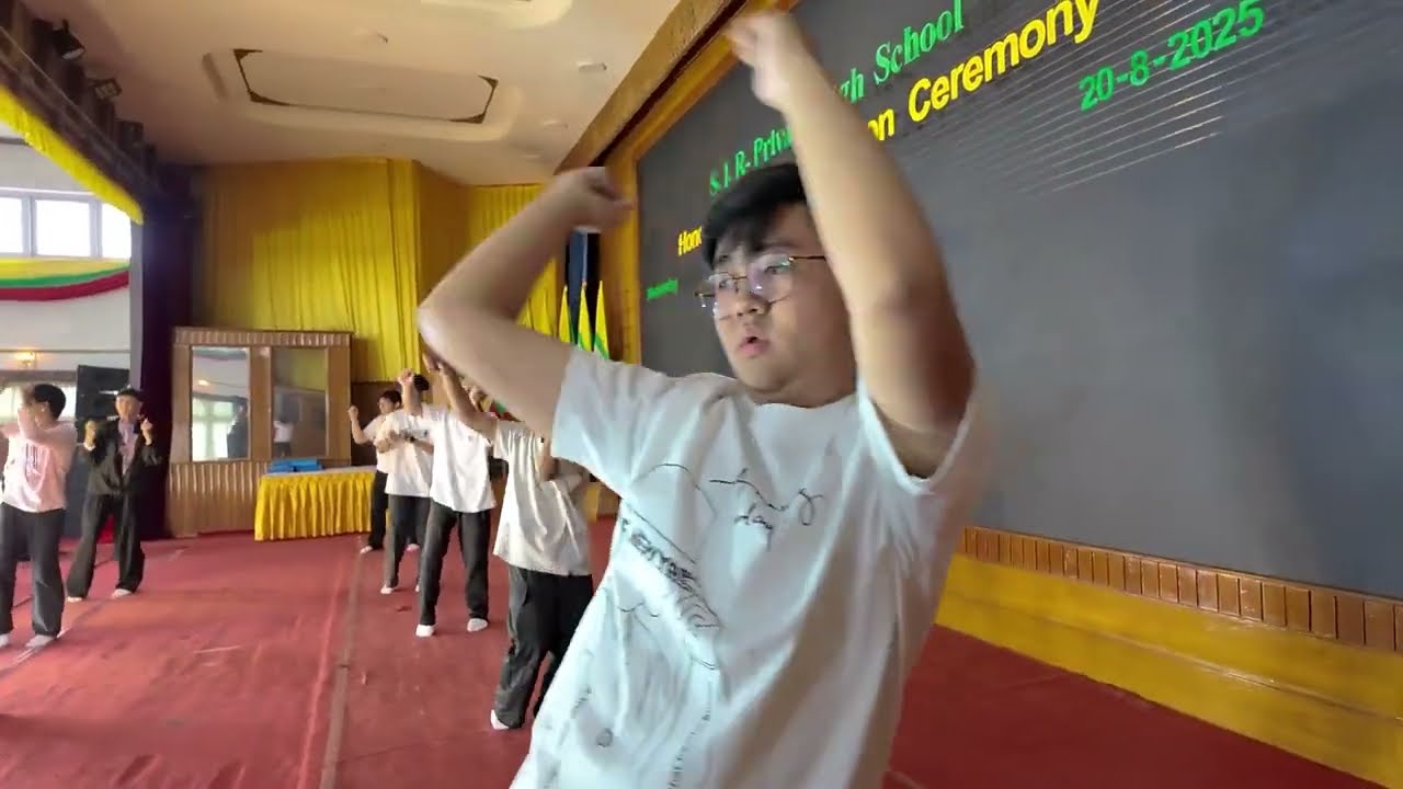 ဂုဏ်ပြုပွဲ အစီအစဉ် (၁၅) ✨ “Grade-11 သားတွေရဲ့ ဖျော်ဖြေမှုလေး” ၂၀၊ ၈၊ ၂၀၂၅