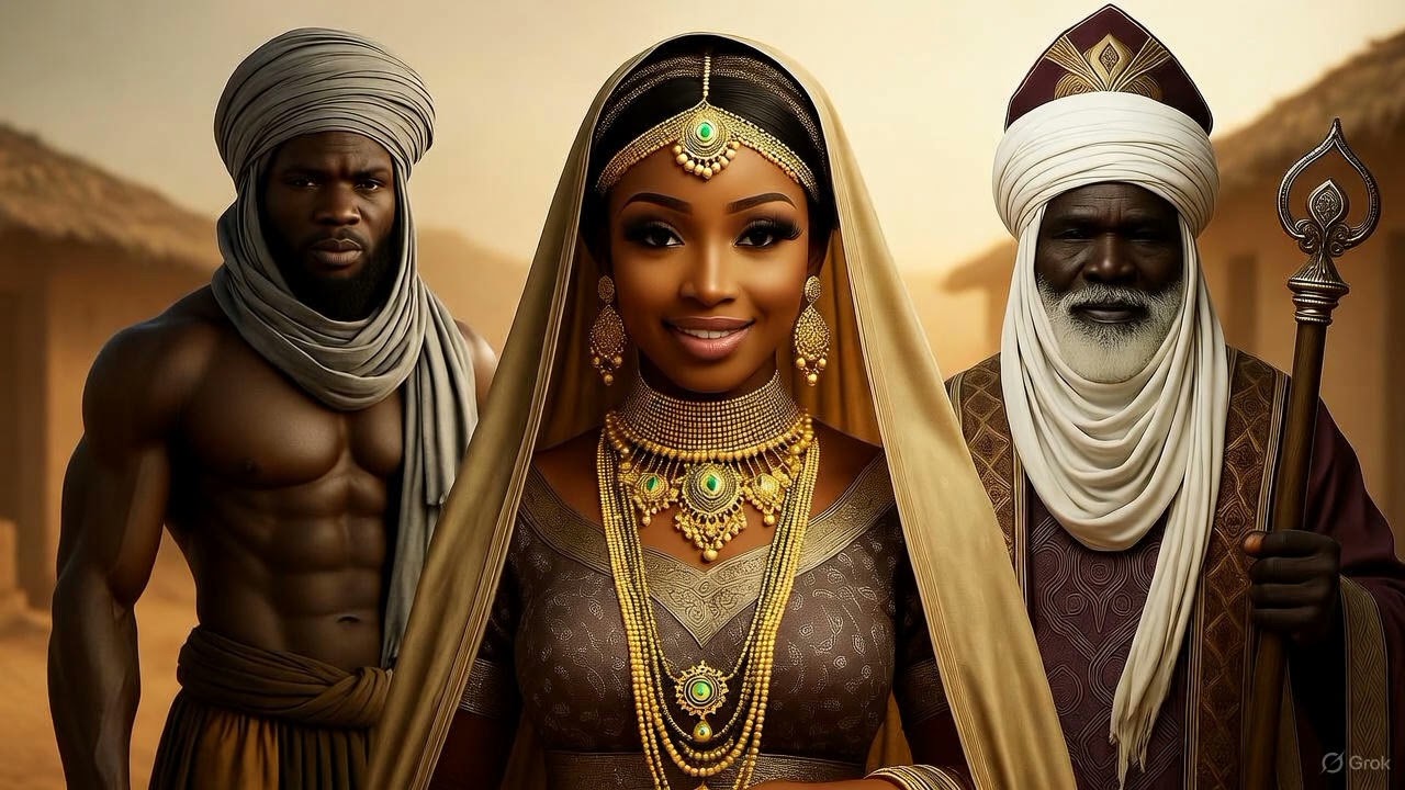 Labarin Sarkin Barayi da gimbiya yar sarki #hausawa #arewa #hausa #tatsuniya 