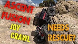 Ascent Fusion Joy Crawl ends with need of RESCUE!