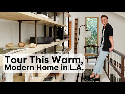 Tour This Warm, Modern Home In Los Angeles | Handmade Home