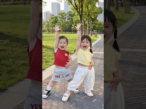 这首歌到底是多少叔叔姨姨们的青春？#青苹果乐园#人类幼崽 #萌娃跳舞 #姐弟日常# #晚晚小北鼻 #一起跳舞 thumbnail