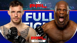 These Two HATE Each Other! | Rhys McKee v Alex Lohoré | Full Fight | PFL Belfast