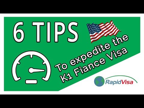 6 Tips to Expedite the K-1 Fiance Visa Process