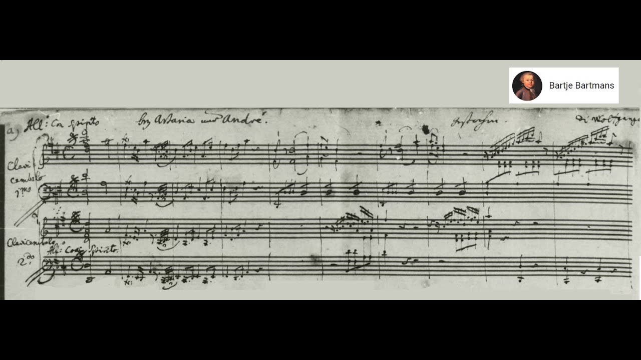 Mozart - Sonata in D for 2 Pianos K.448 (1781) {Haebler&Hoffmann} - YouTube