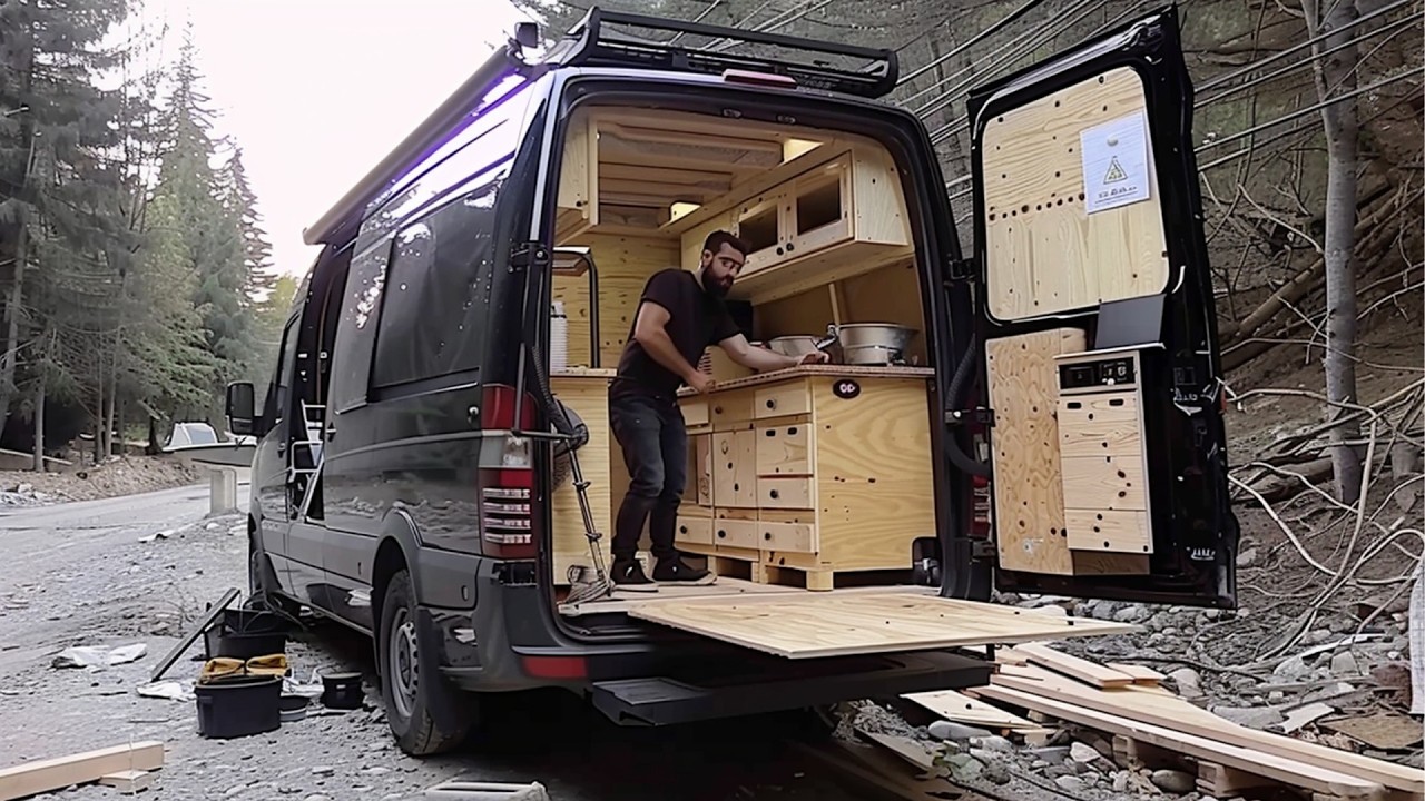 Топ 4 Крутых DIY Переделки Фургона | От Начала До Конца @murattuncer
