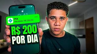 4 FONTES DE RENDA EXTRA para GANHAR R$ 200 por dia no PIX! (Comece pela mais fácil!)