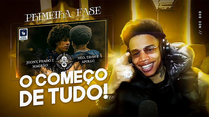 NEO REAGE (PERFOMANCE HISTÓRICA) - NEO, APOLLO E TAVIN x PRADO, JHONY E MAGRÃO - 2a FASE BDA 8 ANOS