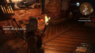 The Witcher 3 Wild Hunt - Wining Bloody Baron Gwent Card without Deuling Him