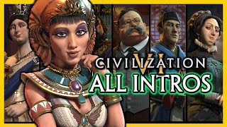 Civilization 6 All Leader Introductions & Info Of All Civs