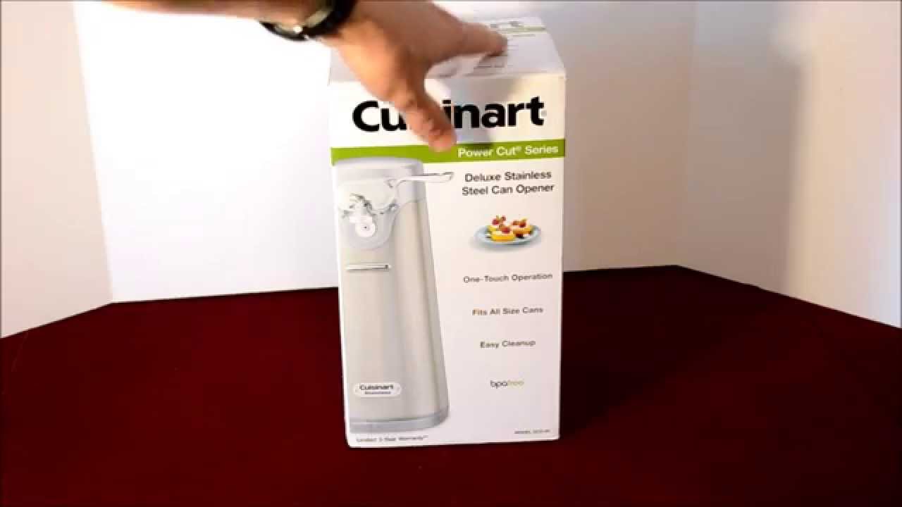 Cuisinart Deluxe Stainless Steel Can Opener