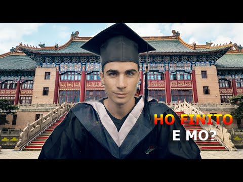 MI SONO LAUREATO IN CINA!