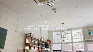 VLOG 08 | Visiting Cafes in Singapore Vol. 2 | Unboxing Crosley Record Player | Gratitude Journal