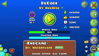 DeCode by Rek3dge 31% and Practice Run