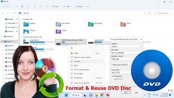 Format & Reuse/ReWrite DVD Disc without using any software