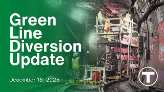 Green Line Diversion Update - December 15, 2025