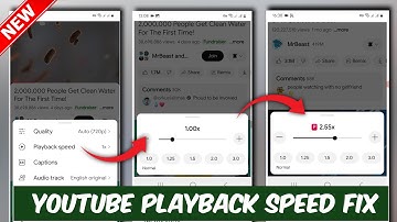 YouTube Playback Speed Not Changing Problem 2025 | Playback Speed in YouTube Not Working