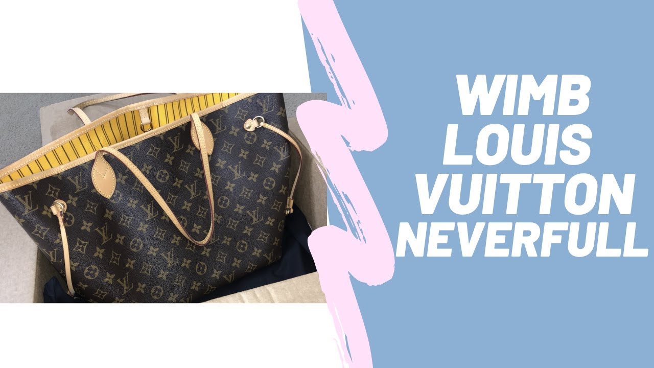 Louis Vuitton Monogram Neverfull Pouch Mimosa Interior - A World