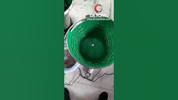 Round needle big needle part vibrating sorting feeding machine testing run video