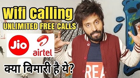 Unlimited free Wifi Calling in India | Unlimited Free Calls | Jio | Airtel