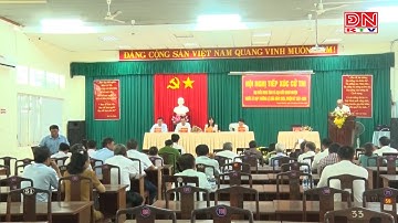 Đại biểu HĐND tiếp xúc cử tri thị trấn Long Thành, huyện Long Thành