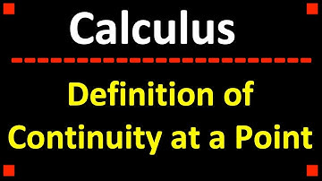 Definition of Continuity at a Point with 3 Counter-Examples