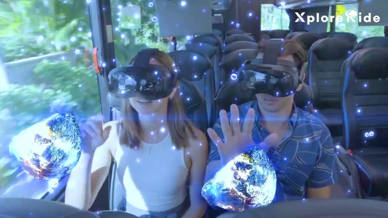 Waikiki Virtual Reality Bus Tour with XR Adventure & Custom Avatar