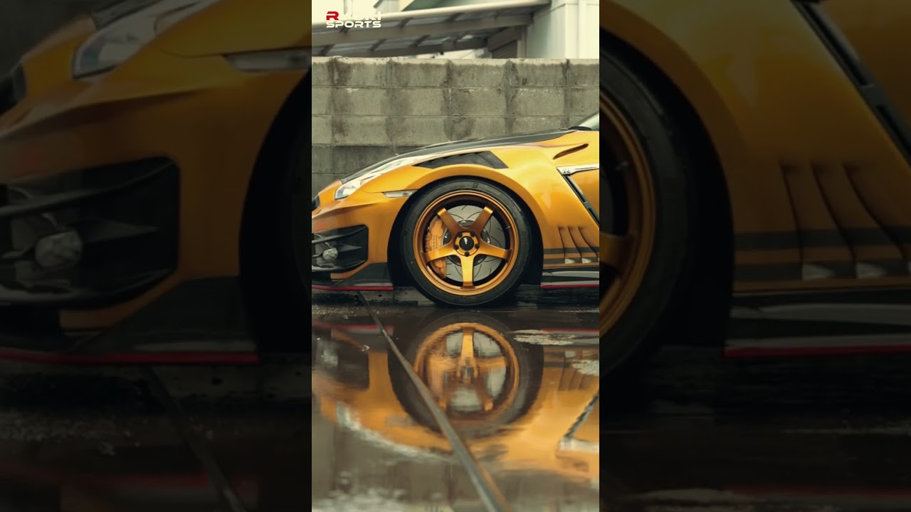 Topsecret Smokey nagata GT-R R35 Gold #R35 #GTR #GTR2023 