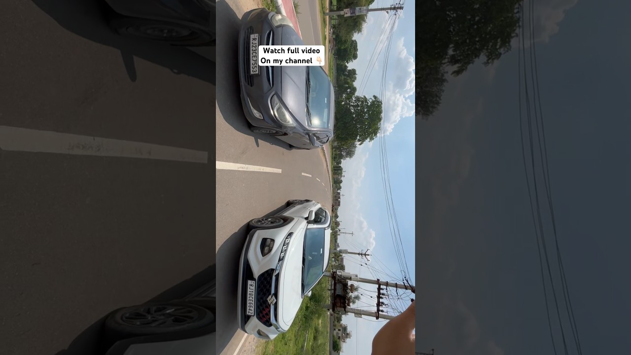 Drag Race : Maruti Suzuki Fronx 1.2 MT VS Hyundai Verna 😍