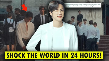 International Media in Shock—Jin BTS Stuns at Gucci Milan, Then Something Unexpected Happened!