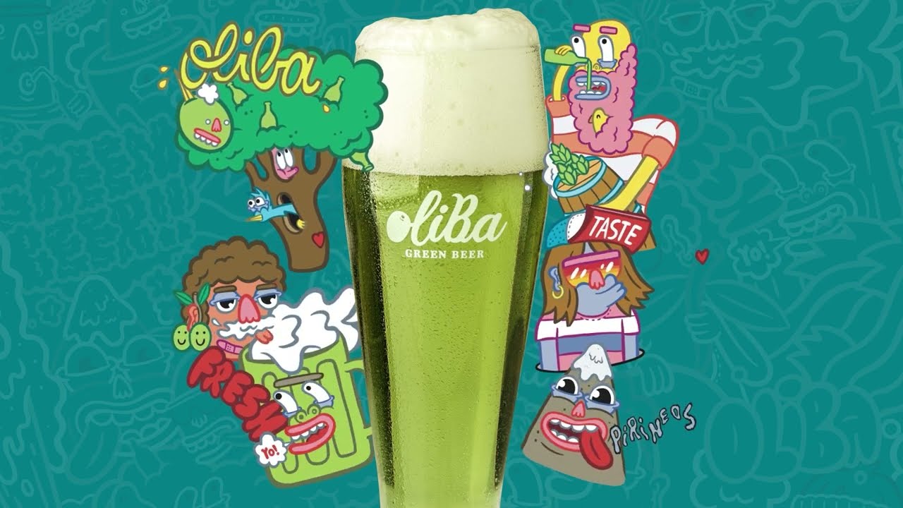 Oliba Green beer