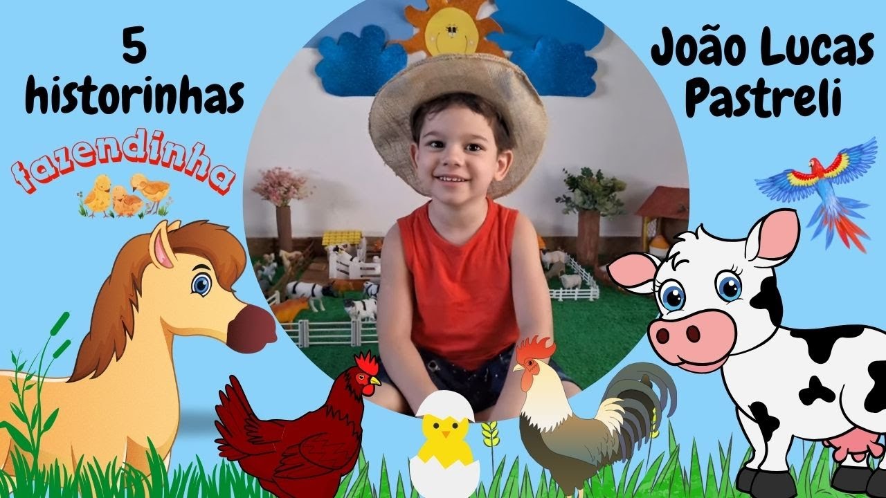 Fazendinha de brinquedo do João LucasCinco historinhas de FAZENDINHA. #fazendinhadojoaolucas