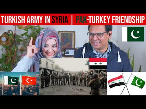 Turkish Army in Syria | Pak-Turkey Friendship  🇹🇷🇦🇿 Pakistani Reaction | Subtitles