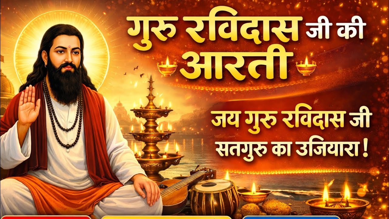 “गुरु रविदास जी की आरती | Ravidas Ji Aarti | सुबह शाम गाने वाली आरती | Bhakti Song 2026”