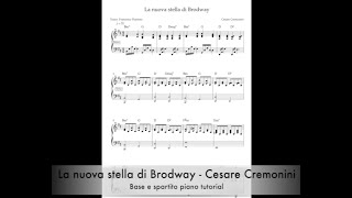 La nuova stella di Brodway (spartito pianoforte) - Cesare Cremonini