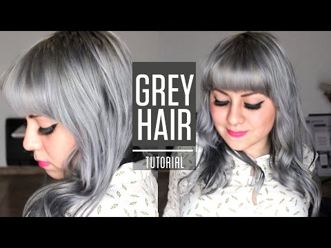 How To Get Silver Grey Hair Roux Fancifull 41 True Steel Rinse