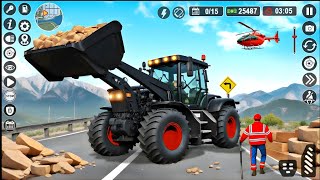 Real City Construction Simulator 3D - Village City Road Builder Excavator Trucks - Android Gameplay