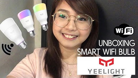 Unboxing Yeelight Smart Bulb + Install
