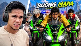 KARERA sa BUONG MAPA - Ninja Superbike War  GTA 5
