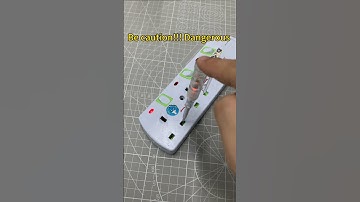 सॉकेट प्लग की जांच के लिए टेस्टपेन का उपयोग कैसे करें #इलेक्ट्रिकल #इलेक्ट्रिकल #शॉर्ट्स