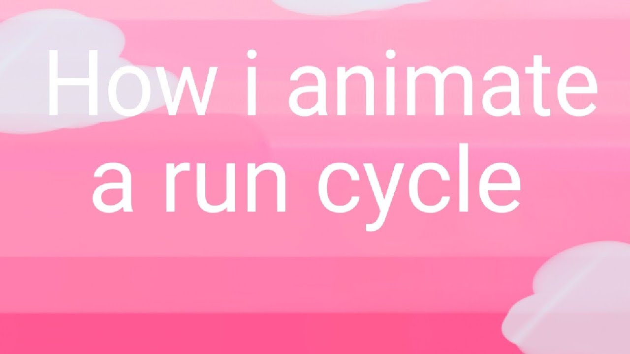 How I Animate A Run Cycle On FlipaClip (read description) - YouTube
