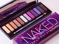 Первое впечатление, макияжи и свотчи палетк Urban Decay NAKED Ultraviolet 👀🧚‍♀️