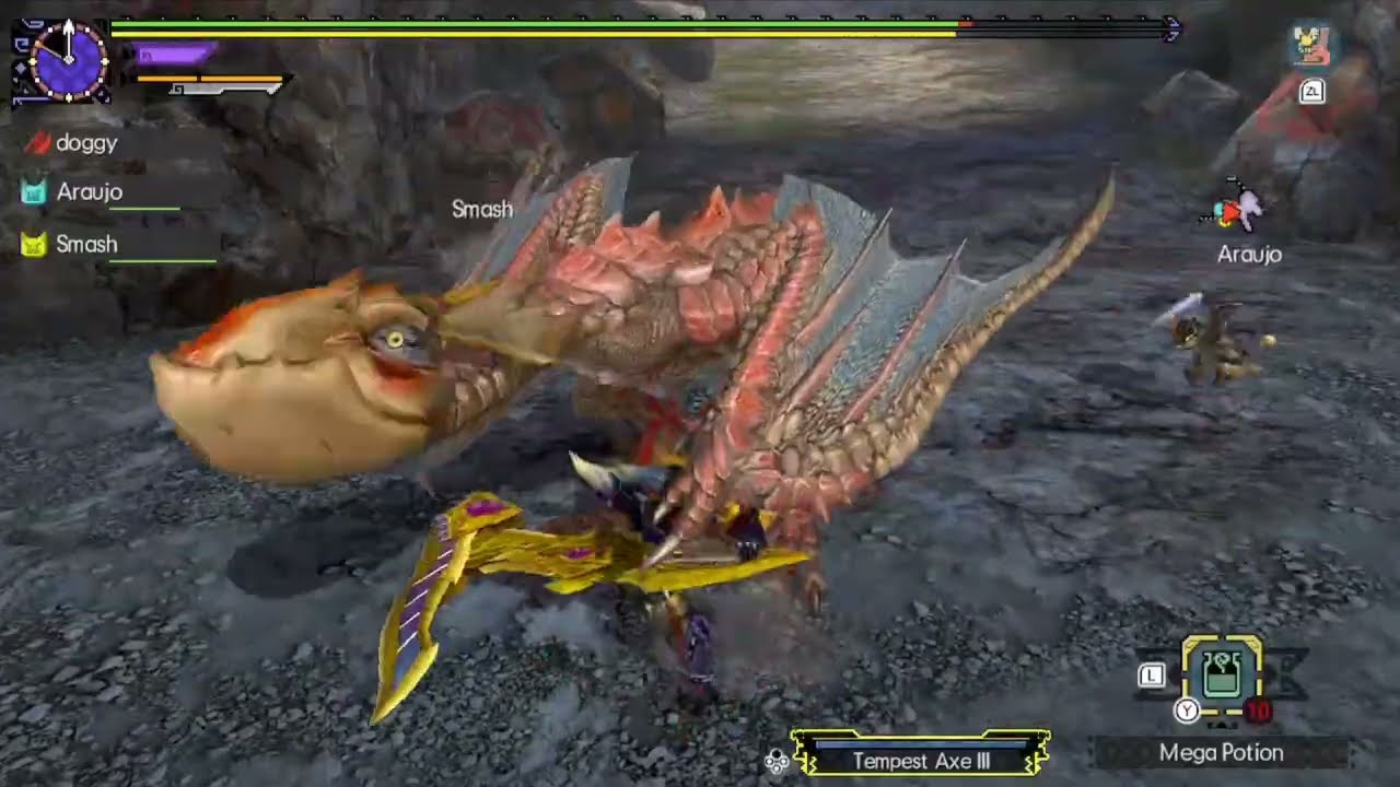 MHGU A casual hunt with Yian Kut Ku 