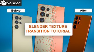 Blender Texture transition tutorial