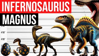 Infernosaurus Magnus Evolution | MEGA Dino Hybrid | Spinosaurus, Indoraptor, Bronto, Pyroraptor Infernosaurus Magnus Evolution | MEGA Dino Hybrid | Spinosaurus, Indoraptor, Bronto, Pyroraptor