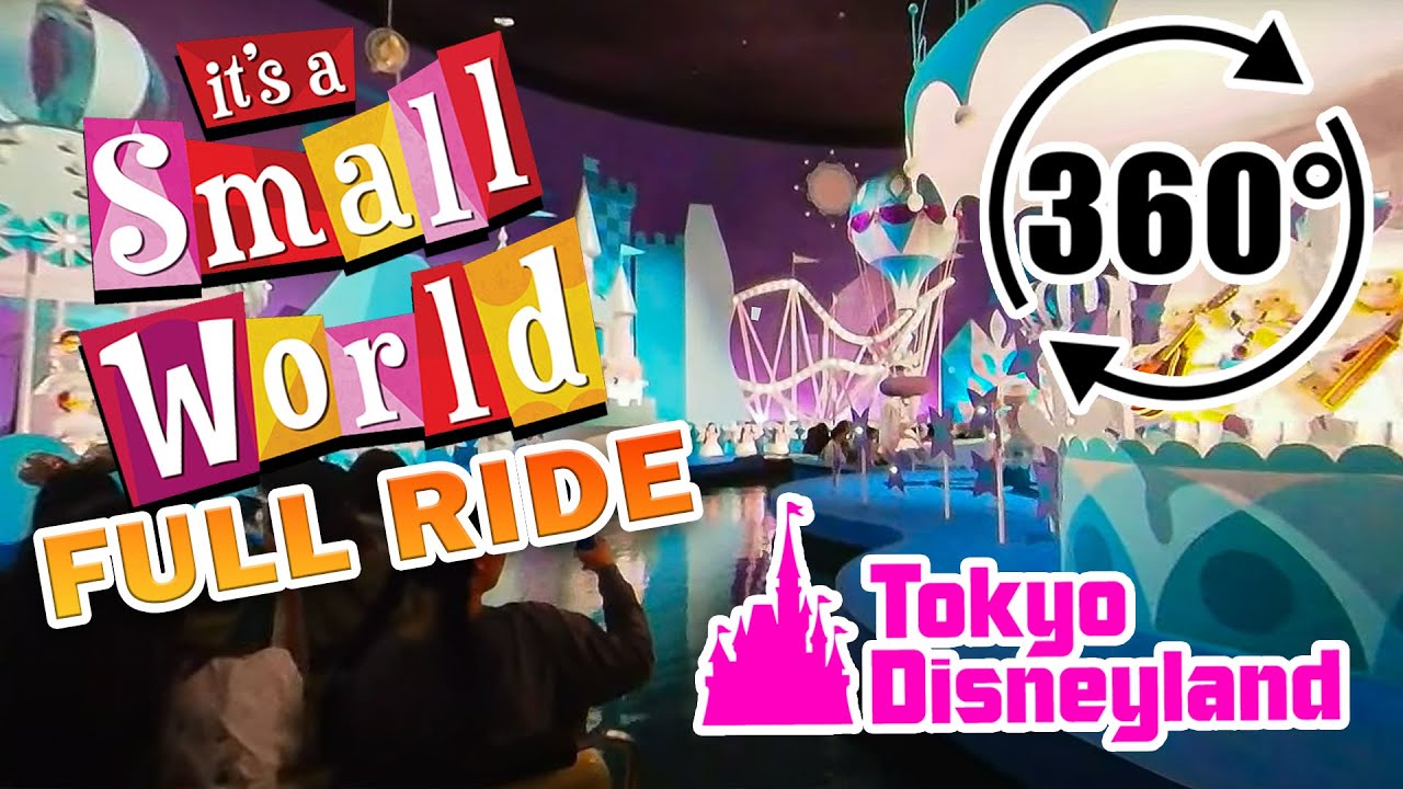 360° Ride POV on “it’s a small world” in Tokyo Disneyland