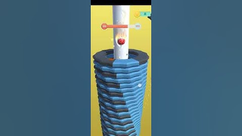 #stack ball game  level 343#game play #shorts